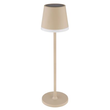 Globo - LED solcellelampe LED/0,6W/3V 3000K IP44 1200 mAh beige
