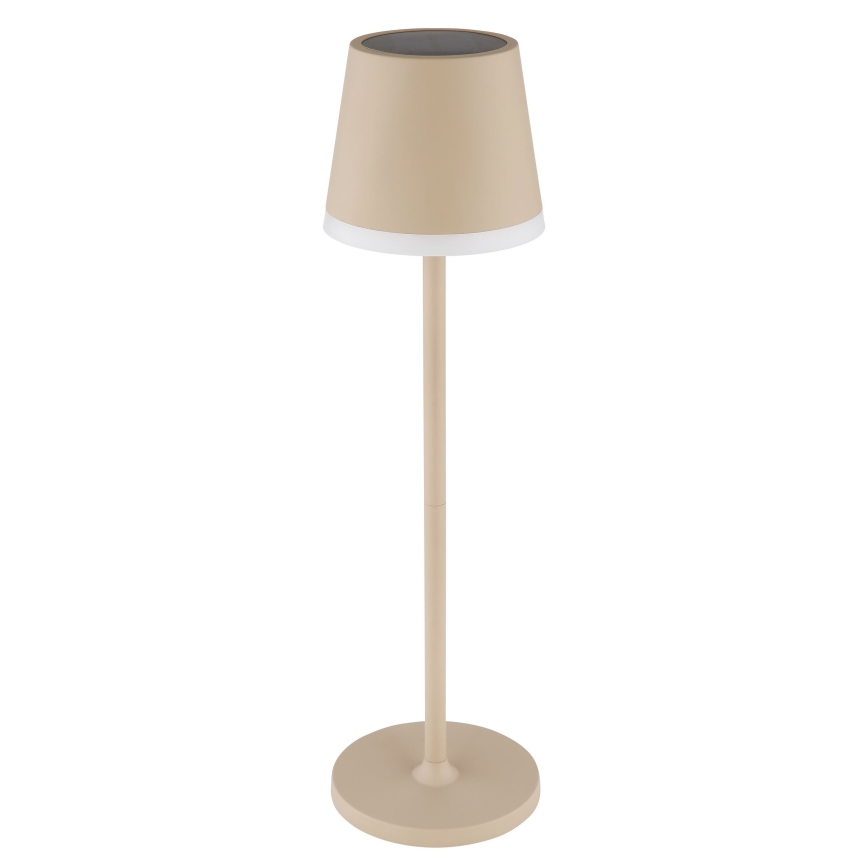 Globo - LED solcellelampe LED/0,6W/3V 3000K IP44 1200 mAh beige