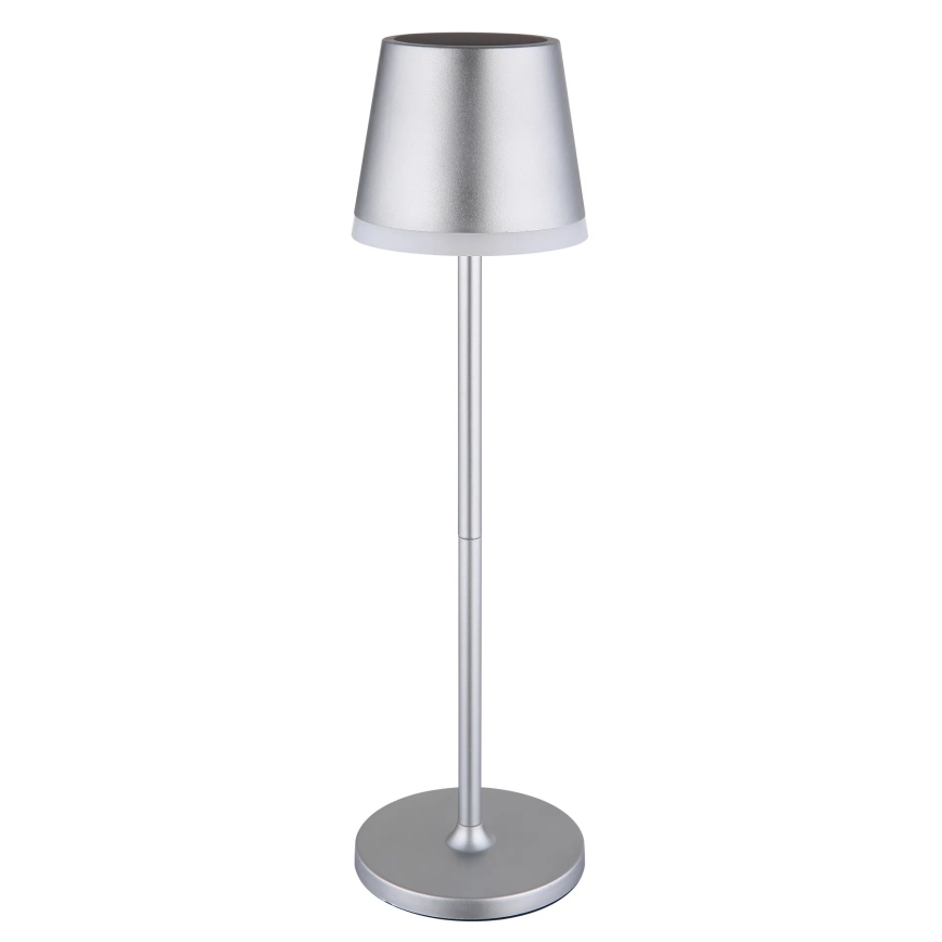 Globo - LED solcellelampe LED/0,6W/3V 3000K IP44 mat krom