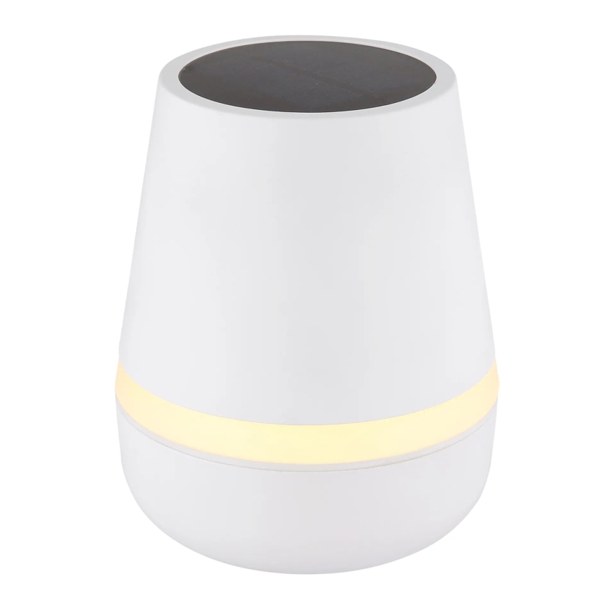Globo - LED solcellelampe 10xLED/0,06W/3V IP44 800 mAh hvid