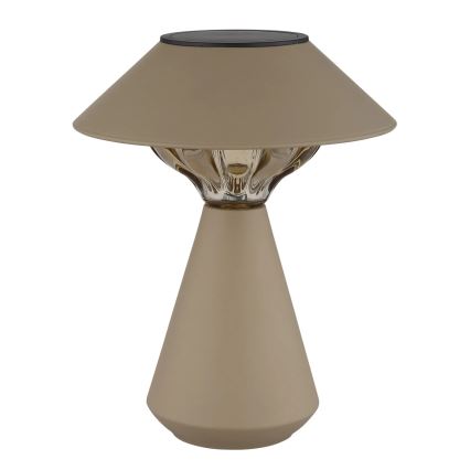Globo - LED solcellelampe 10xLED/0,06W/1,2V IP44 brun