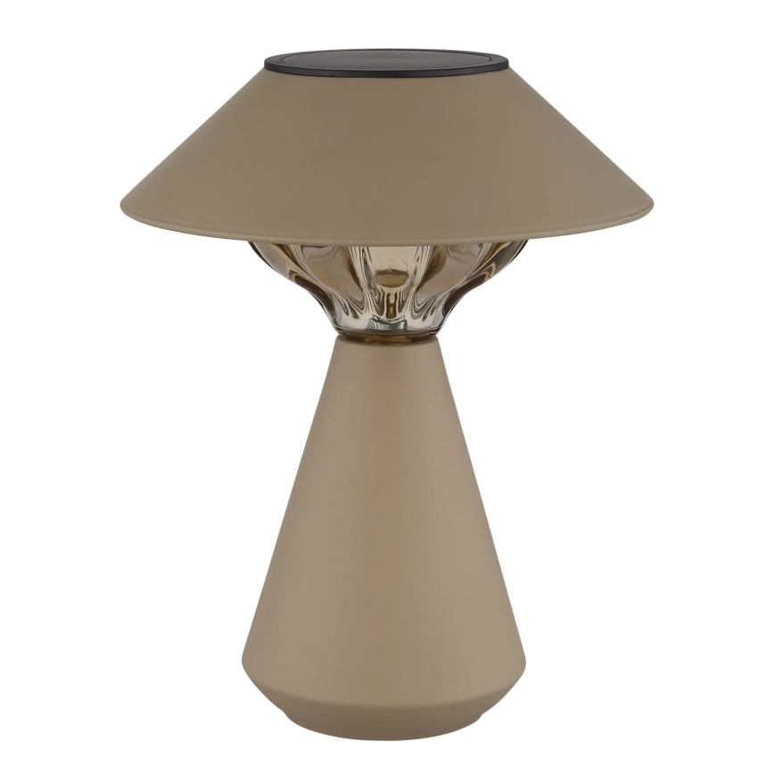 Globo - LED solcellelampe 10xLED/0,06W/1,2V IP44 brun