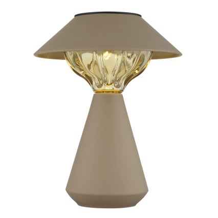 Globo - LED solcellelampe 10xLED/0,06W/1,2V IP44 brun