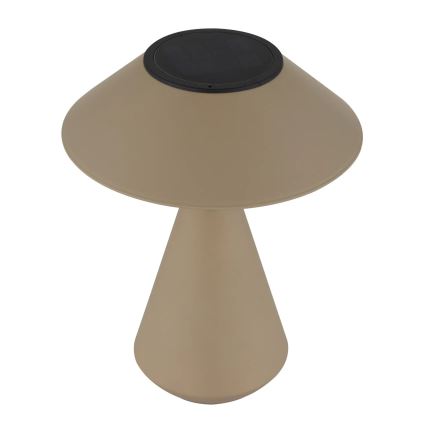 Globo - LED solcellelampe 10xLED/0,06W/1,2V IP44 brun