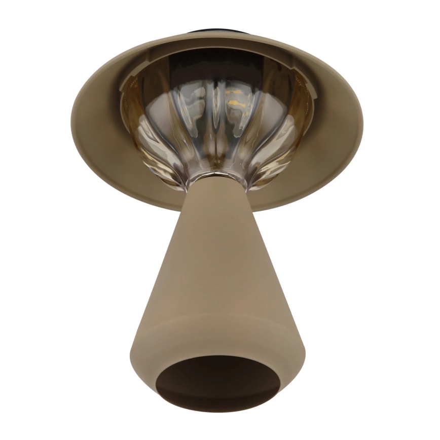 Globo - LED solcellelampe 10xLED/0,06W/1,2V IP44 brun