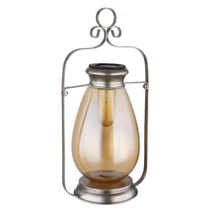 Globo - Soldrevet LED lanterne i papir LED/0,06W/3V IP44