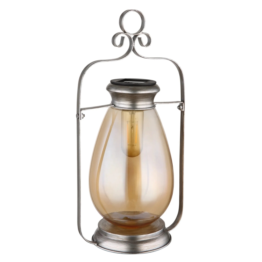 Globo - Soldrevet LED lanterne i papir LED/0,06W/3V IP44