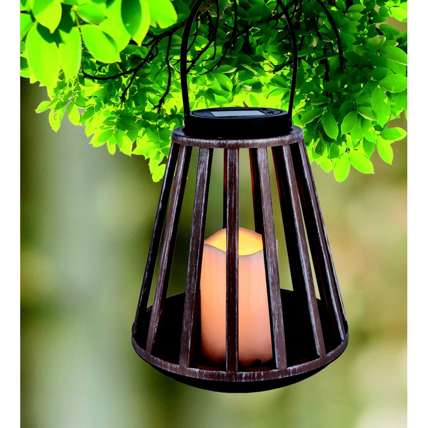Globo - LED solcellelampe LED/0,06W/3V 3200K IP44