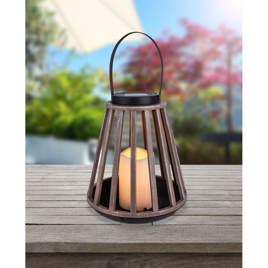 Globo - LED solcellelampe LED/0,06W/3V 3200K IP44