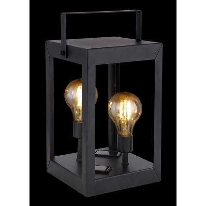 Globo - LED solcellelampe 2xLED/0,06W/3V IP44