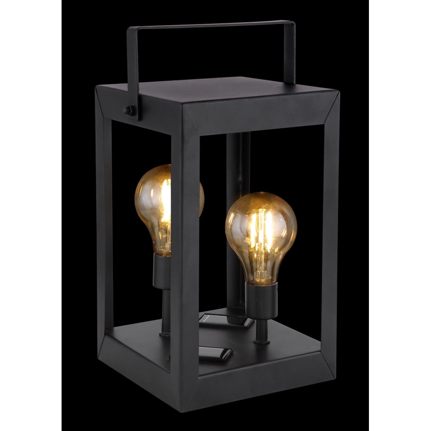 Globo - LED solcellelampe 2xLED/0,06W/3V IP44