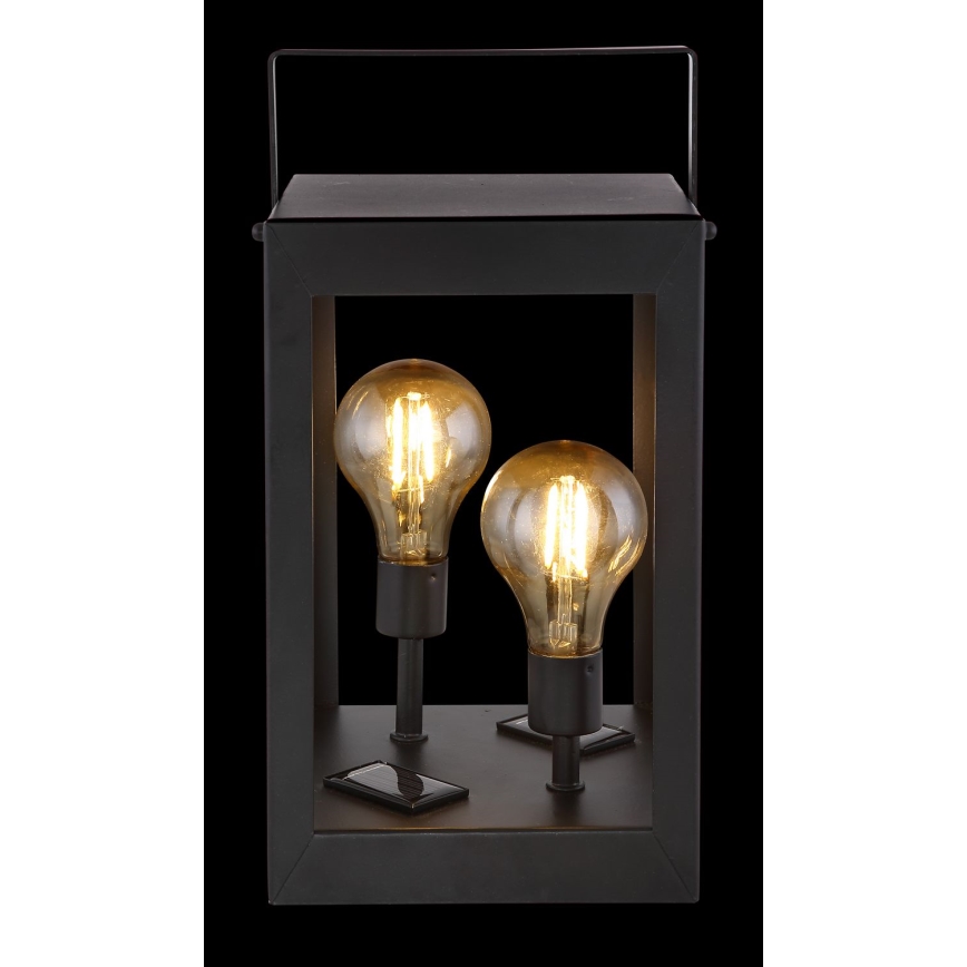 Globo - LED solcellelampe 2xLED/0,06W/3V IP44