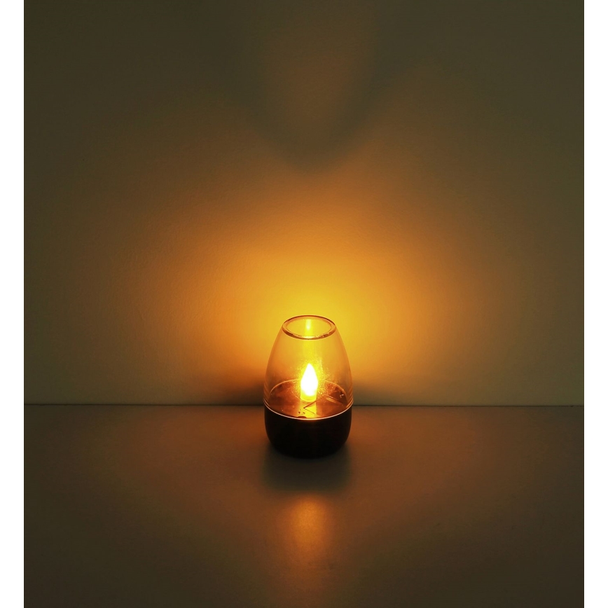 Globo - LED solcellelampe LED/0,02W/1,2V 1800K IP44 300 mAh