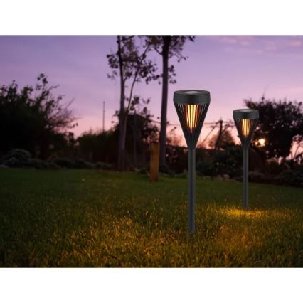Globo - SÆT 2x LED solcellelampe LED/0,1W/1,2V IP44 300 mAh