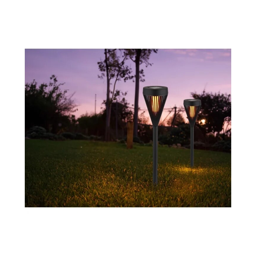 Globo - SÆT 2x LED solcellelampe LED/0,1W/1,2V IP44 300 mAh