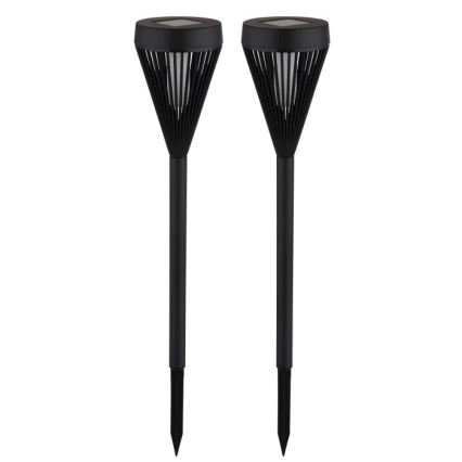 Globo - SÆT 2x LED solcellelampe LED/0,1W/1,2V IP44 300 mAh