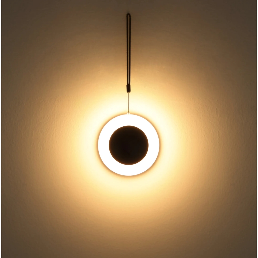 Globo - Bærbar LED-solcellelampe, 3 W, 3,7 V, IP54, 2200 mAh