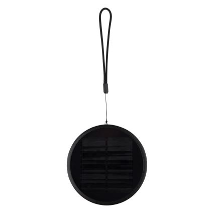 Globo - Bærbar LED-solcellelampe, 3 W, 3,7 V, IP54, 2200 mAh