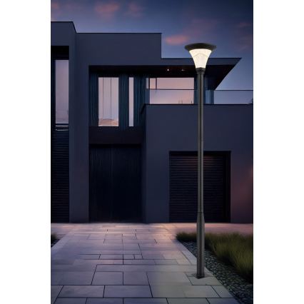 Globo - Dæmpbar LED-solcellelampe LED/8W/3,7V 2000 mAh IP54 + fjernbetjening