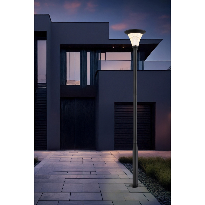 Globo - Dæmpbar LED-solcellelampe LED/8W/3,7V 2000 mAh IP54 + fjernbetjening