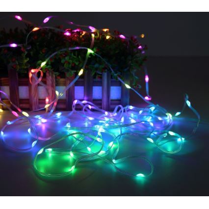 Globo - LED strip med RGB-farver 50xLED/0,06W/5V 5 m 27 funktioner