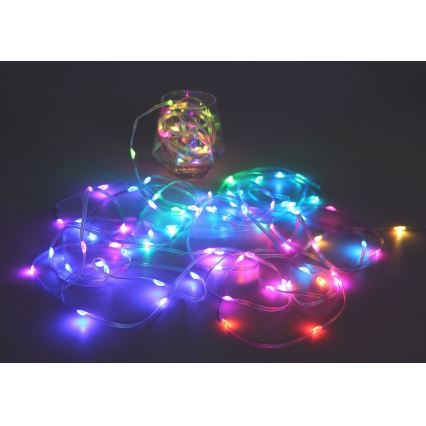 Globo - LED strip med RGB-farver 50xLED/0,06W/5V 5 m 27 funktioner