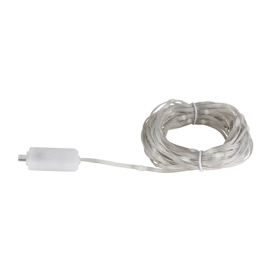 Globo - LED strip med RGB-farver 50xLED/0,06W/5V 5 m 27 funktioner
