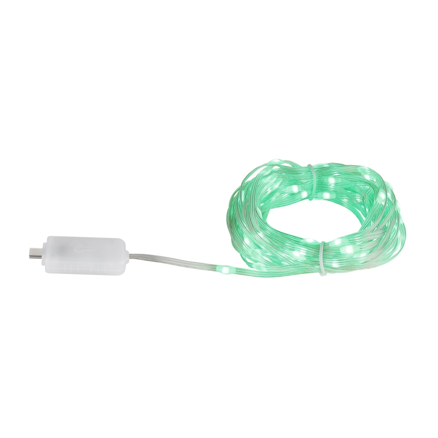 Globo - LED strip med RGB-farver 50xLED/0,06W/5V 5 m 27 funktioner