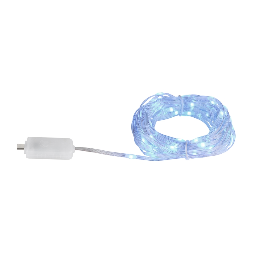 Globo - LED strip med RGB-farver 50xLED/0,06W/5V 5 m 27 funktioner