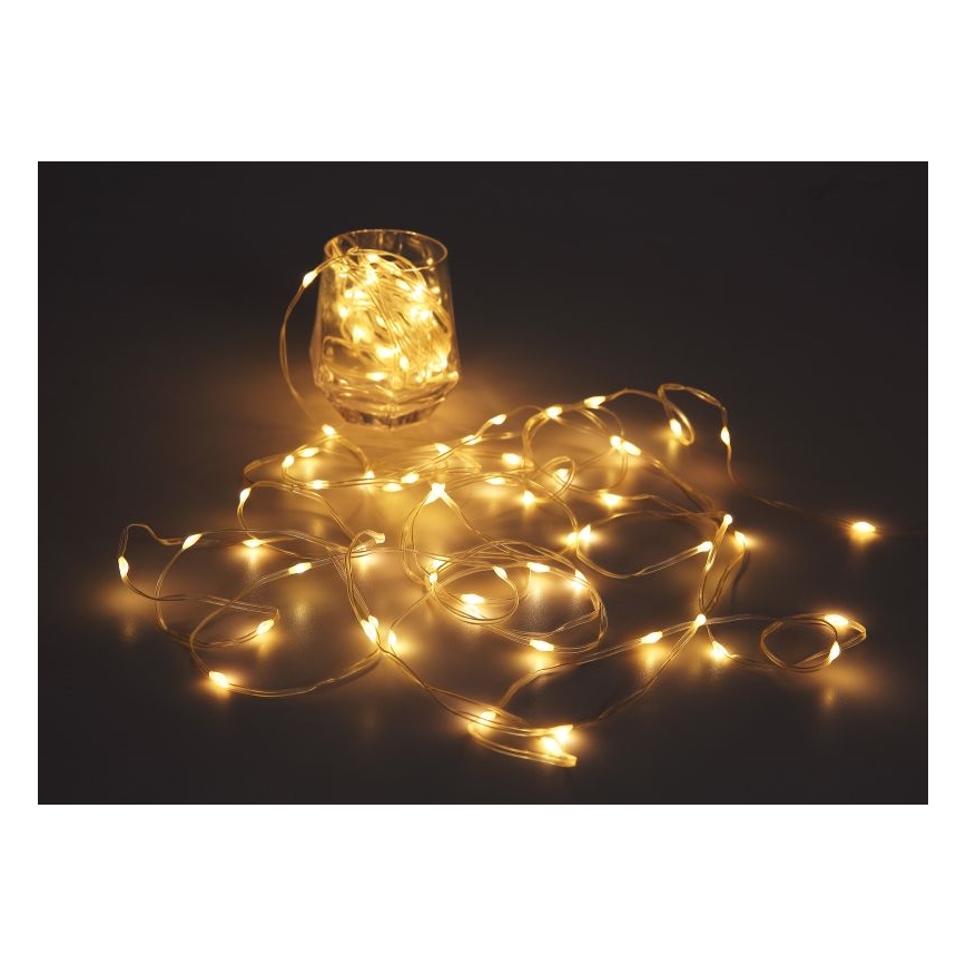 Globo - LED strip 100xLED/0,06W/5V 10 m 8 funktioner