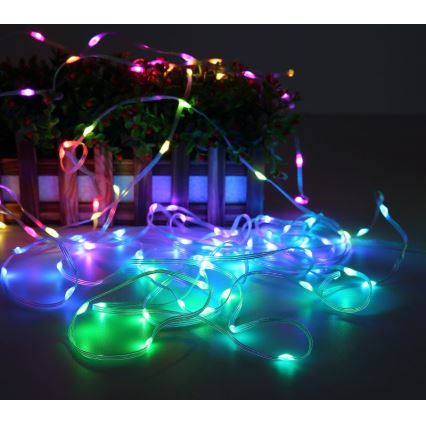 Globo - LED strip med RGB-farver 100xLED/0,06W/5V 10 m 27 funktioner