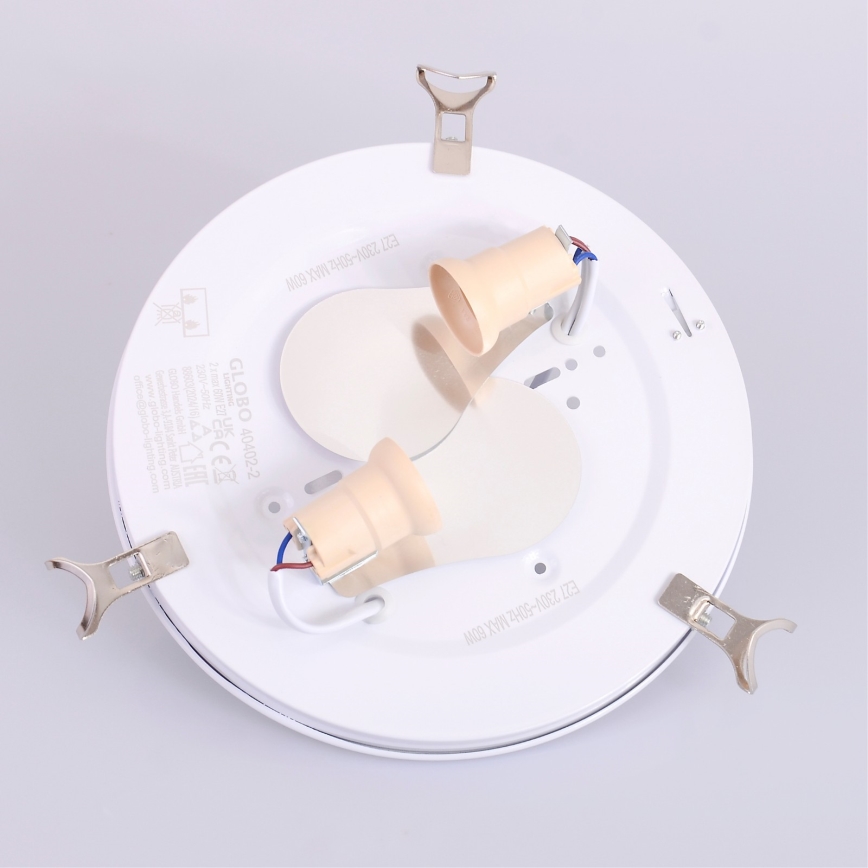 Globo - Loftlampe 2xE27/60W/230V