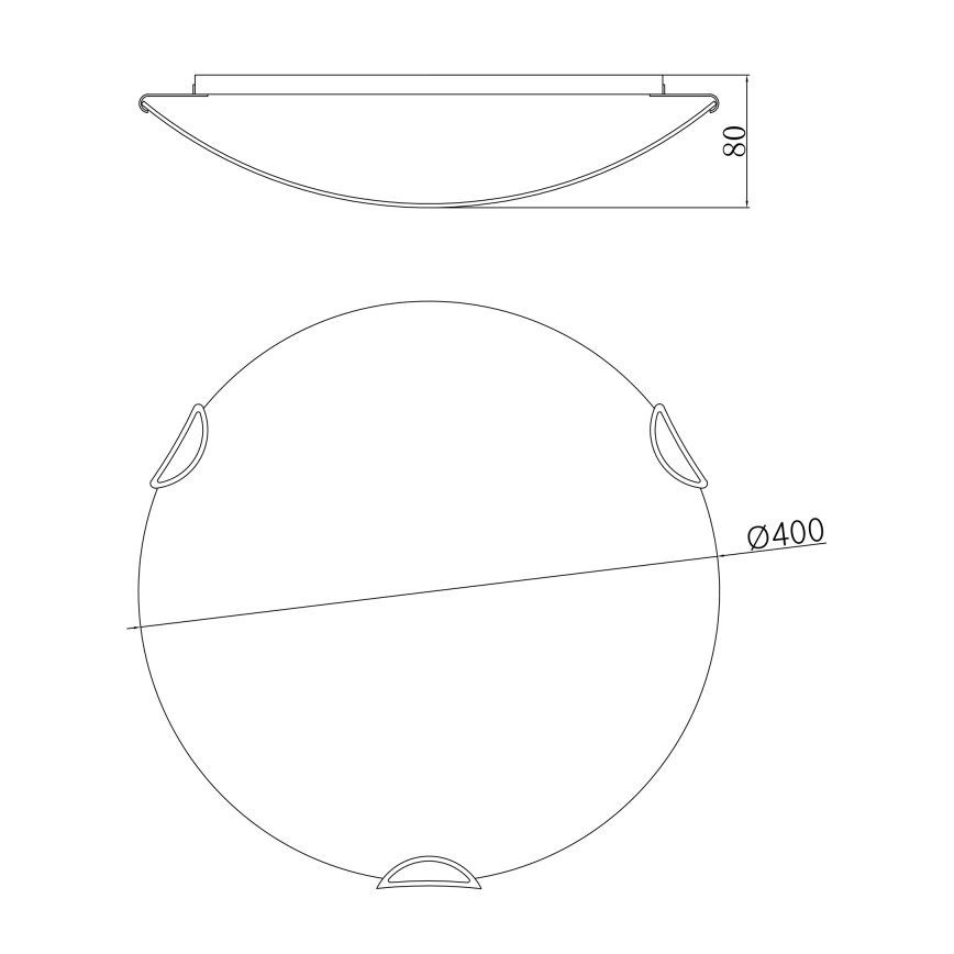 Globo - Loftlampe 3xE27/60W/230V