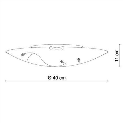 Globo - Loftlampe 3xE27/40W/230V