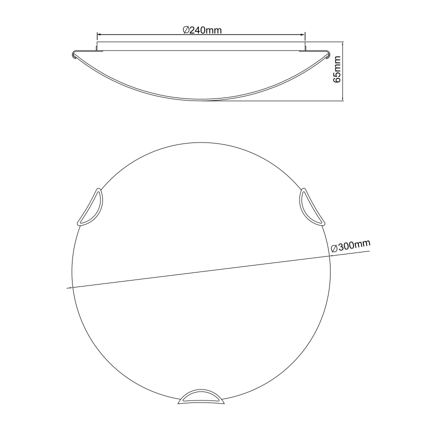Globo - Loftslampe for børn 2xE27ILLU/60W/230V