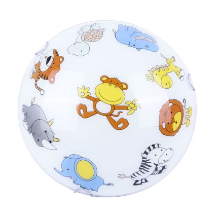Globo - Loftlampe til børn 2xE27/60W/230V