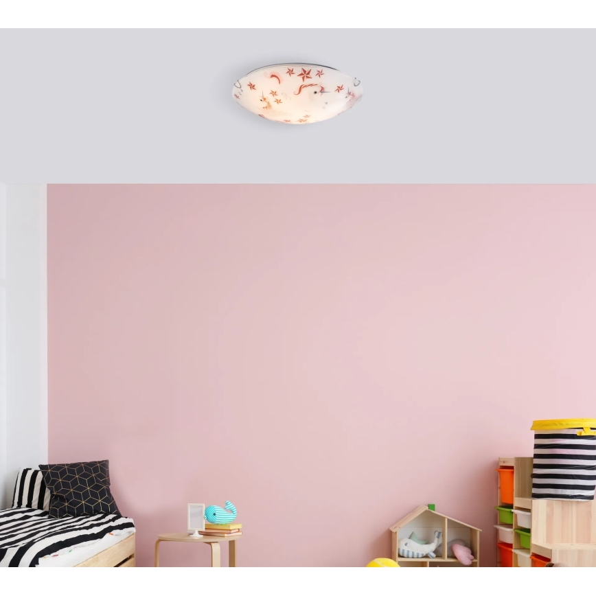 Globo - Loftlampe 2x E27 ILLUS/60W/230V Ø 40 cm