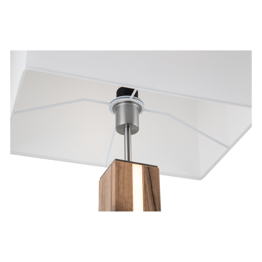 Globo - LED gulvlampe LED/17W/230V + 1xE27/40W