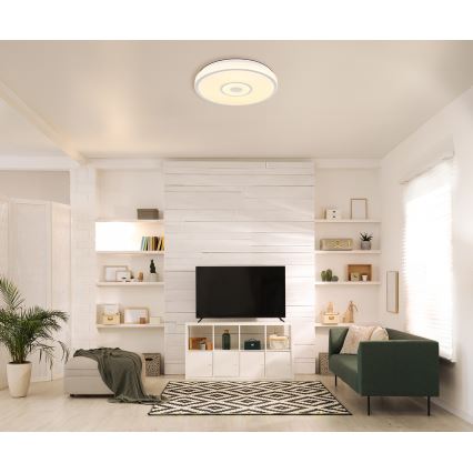 Globo - LED loftlampe LED/24W/230V diameter 38 cm 3000K hvid