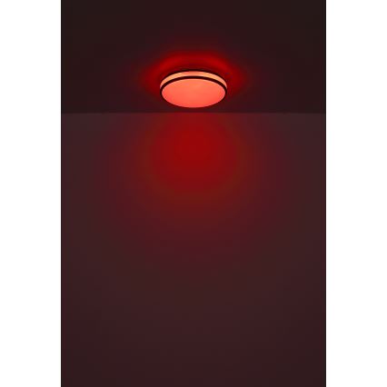 Globo - LED loftlampe dæmpbar RGB-farver LED/18W/230V 2700-6500K + fjernbetjening