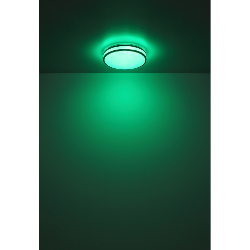 Globo - LED loftlampe dæmpbar RGB-farver LED/18W/230V 2700-6500K + fjernbetjening