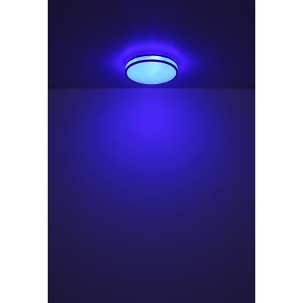 Globo - LED loftlampe dæmpbar RGB-farver LED/18W/230V 2700-6500K + fjernbetjening