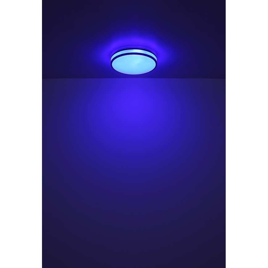 Globo - LED loftlampe dæmpbar RGB-farver LED/18W/230V 2700-6500K + fjernbetjening