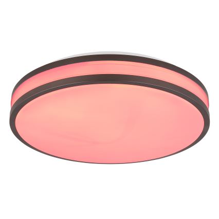 Globo - LED loftlampe dæmpbar RGB-farver LED/18W/230V 2700-6500K + fjernbetjening