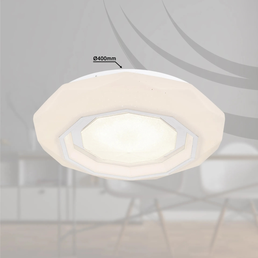 Globo - LED loftlampe dæmpbar LED/24W/230V 2700-6500K + fjernbetjening