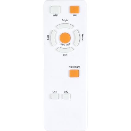 Globo - LED loftlampe dæmpbar LED/30W/230V 3000-6500K + fjernbetjening
