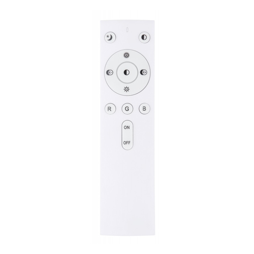 Globo - Loftlampe m. RGBW-farver dæmpbar LED/24W/230V 3000-6500K + fjernbetjening