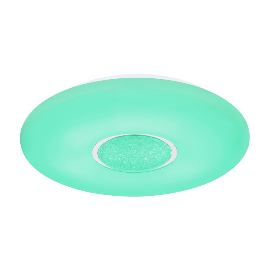 Globo - Loftlampe m. RGBW-farver dæmpbar LED/24W/230V 3000-6500K + fjernbetjening