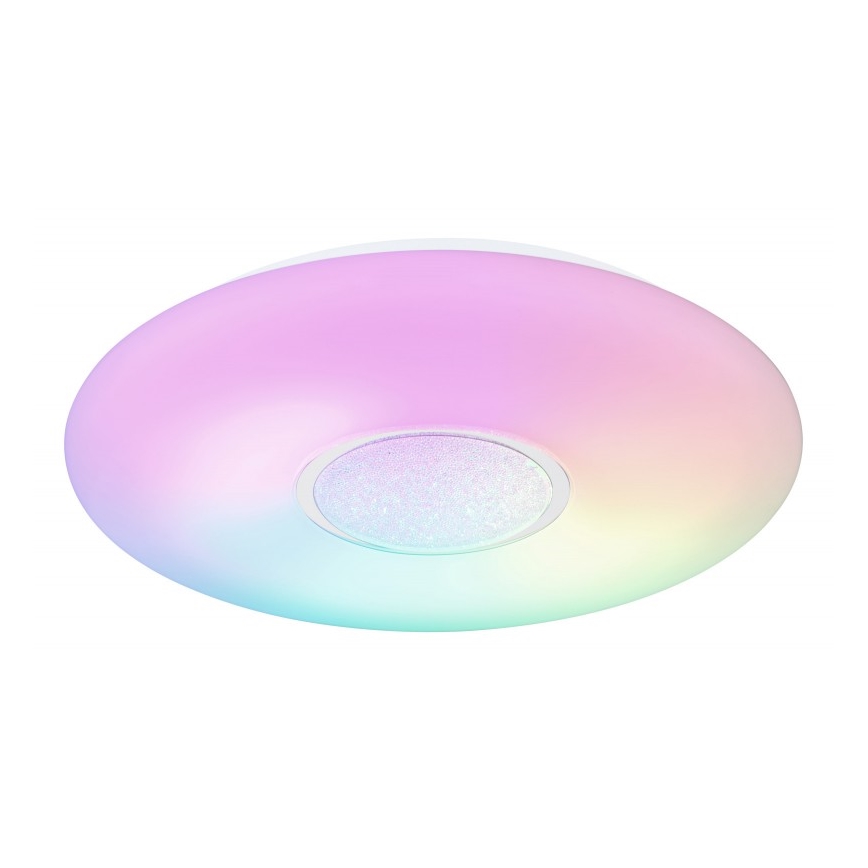 Globo - Loftlampe m. RGBW-farver dæmpbar LED/24W/230V 3000-6500K + fjernbetjening