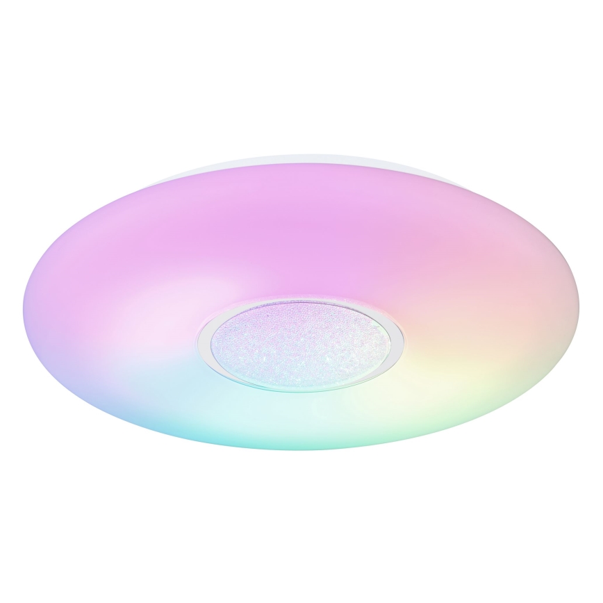 Globo - Loftlampe m. RGBW-farver dæmpbar LED/40W/230V 3000-6500K + fjernbetjening